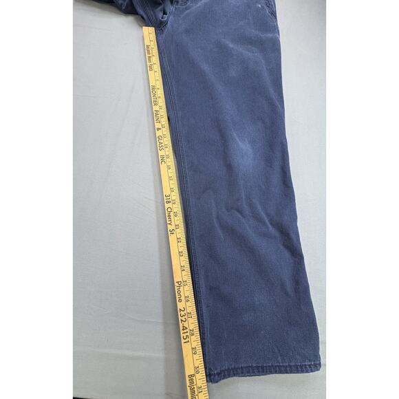 Carhartt FR Flame Resistant Cat 2 2112 Blue Work Pants Men’s 36x32 - Picture 7 of 12